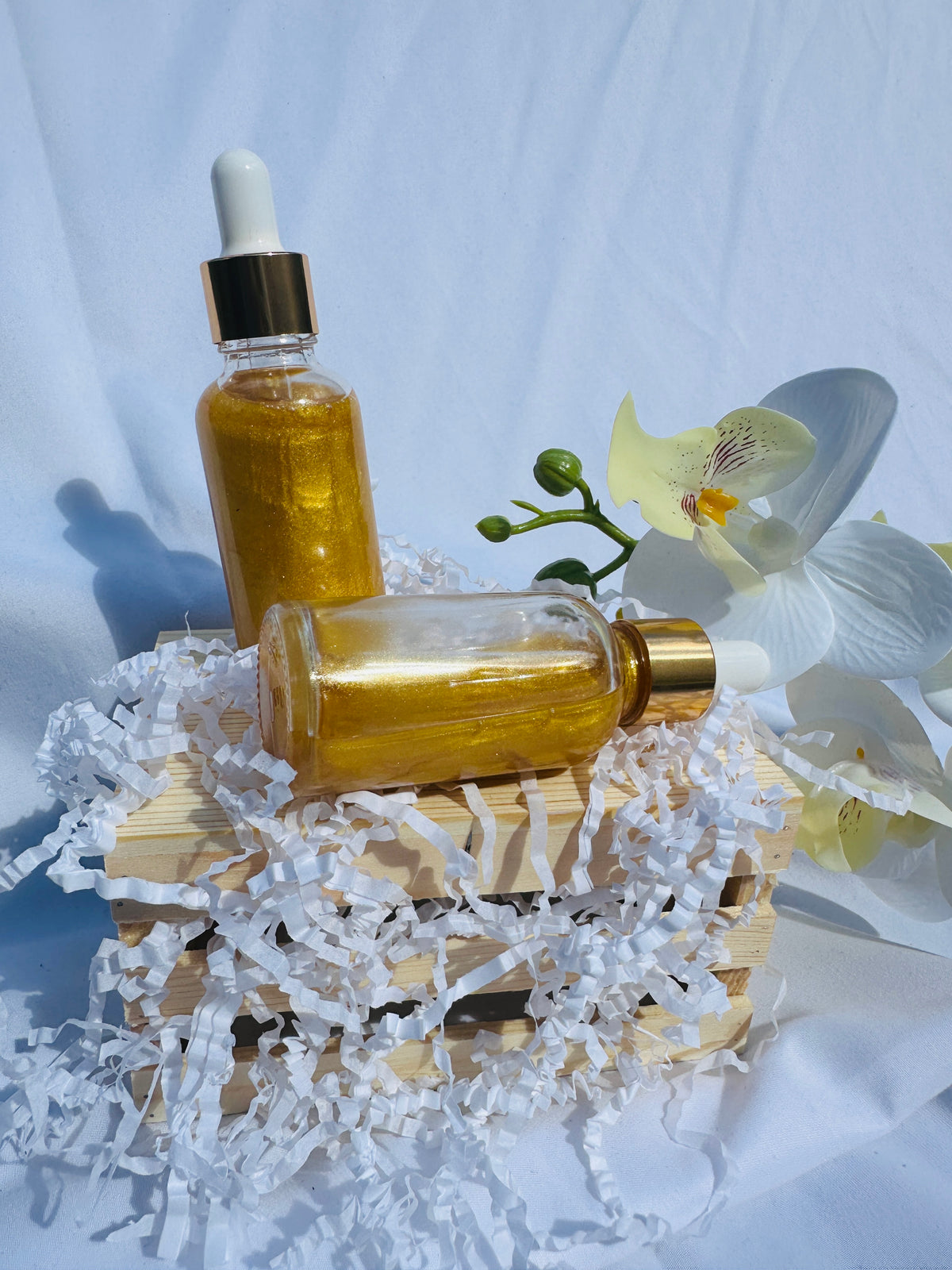 Gold Shimmering Body Oil